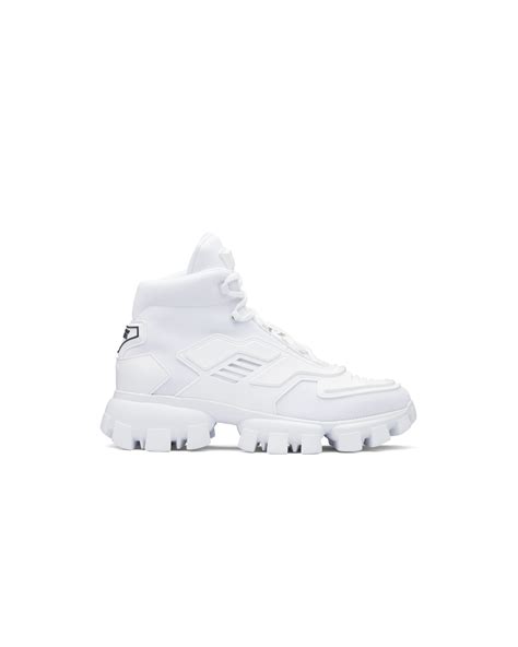 prada cloudbust high top sneakers|Prada cloudbust thunder sneakers white.